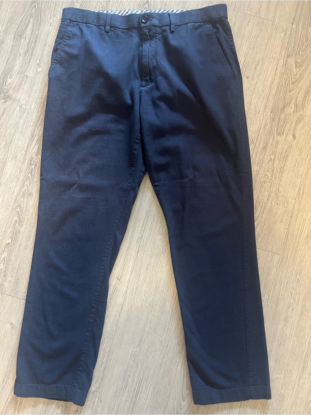 Banana Republic Navy Straight Dress Pants